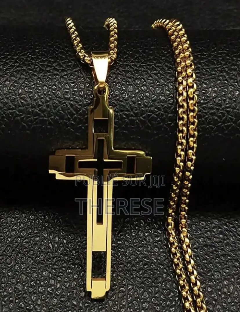 Chaîne en Croix Acier Inoxydable