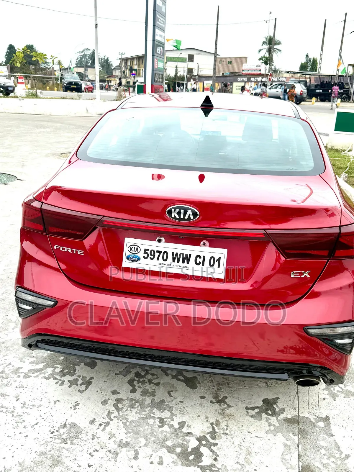 Kia Forte EX 2021 Rouge