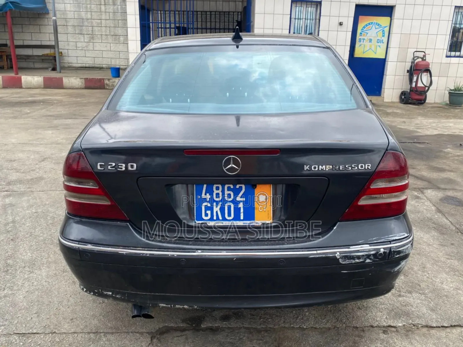 Mercedes-Benz C230 2003 Black