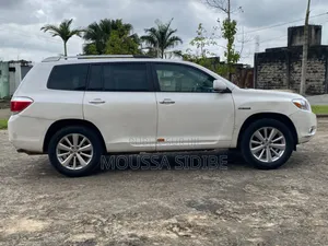 Toyota Highlander Hybrid 2008 Blanc