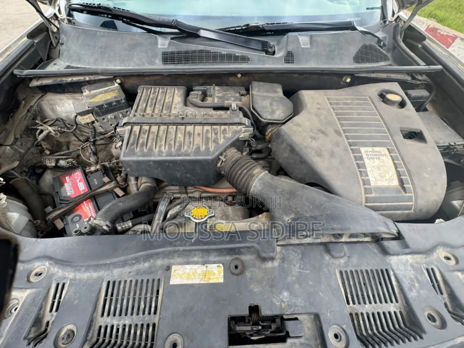 Toyota Highlander Hybrid 2008 Blanc