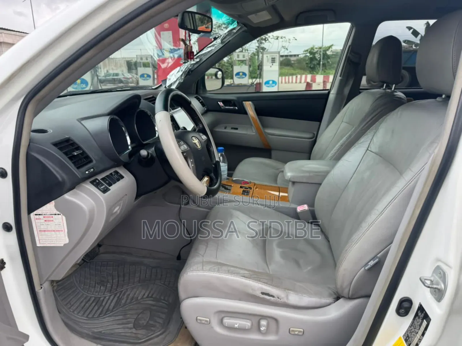 Toyota Highlander Hybrid 2008 Blanc