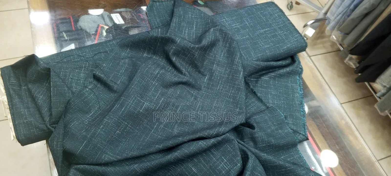 Tissus Superfine Polyester