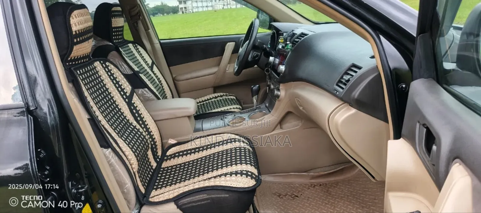 Toyota Highlander Limited 4x4 2008 Noir Mat
