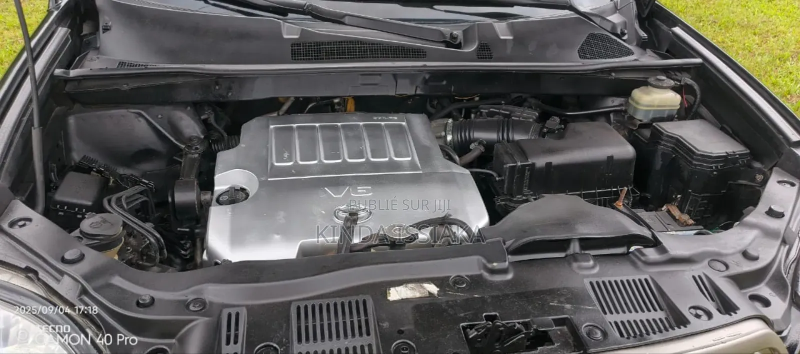 Toyota Highlander Limited 4x4 2008 Noir Mat