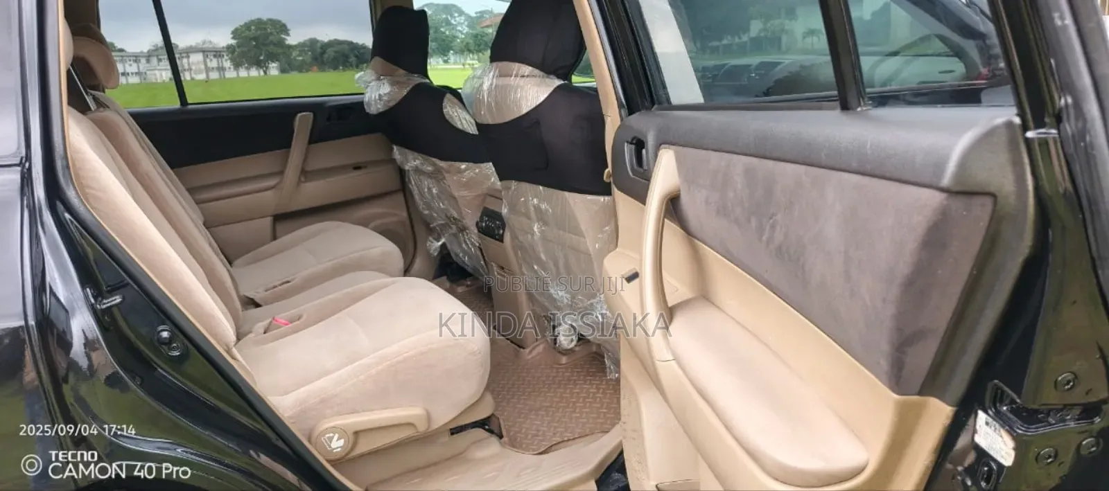 Toyota Highlander Limited 4x4 2008 Noir Mat