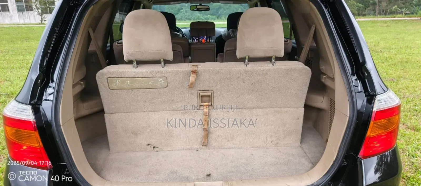 Toyota Highlander Limited 4x4 2008 Noir Mat