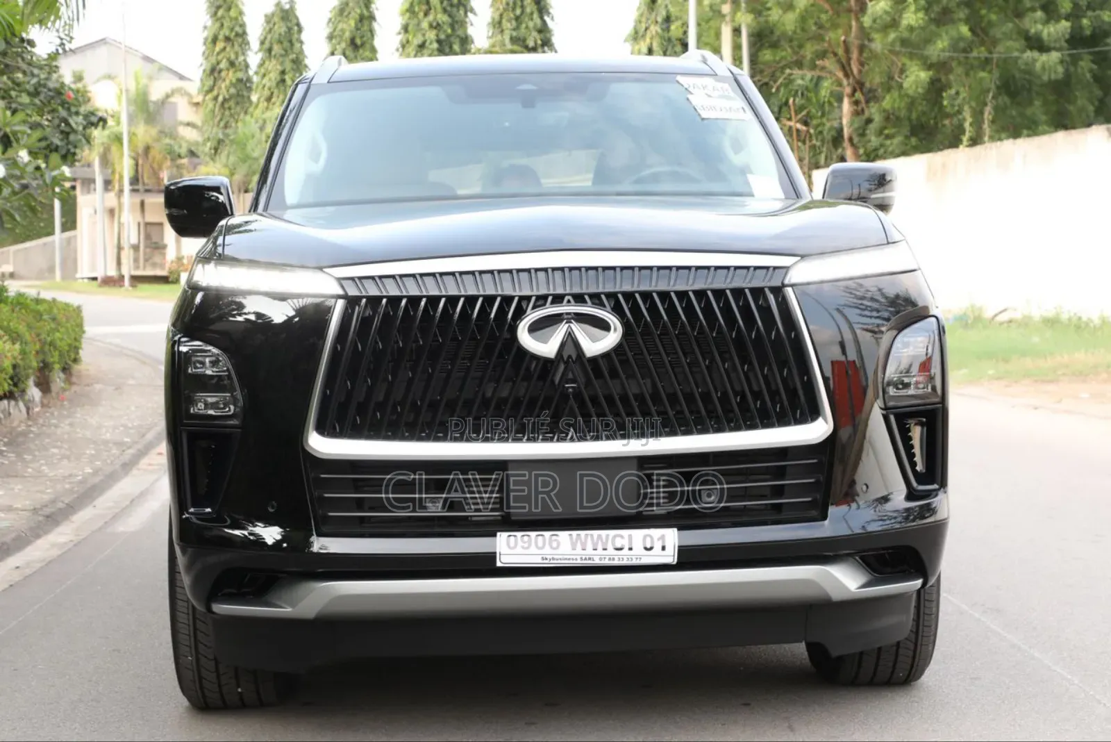 New Infiniti QX80 2025 Black