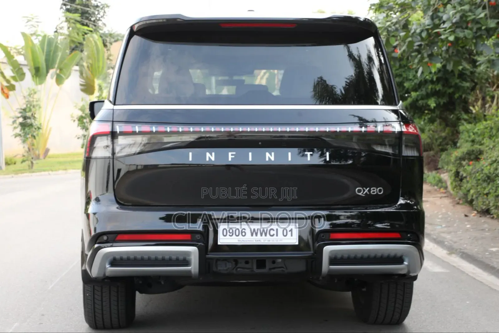 New Infiniti QX80 2025 Black