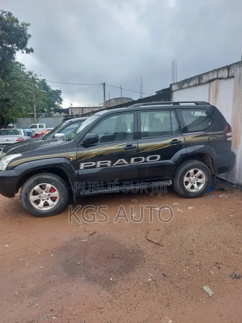Toyota Land Cruiser Prado 2005 Noir Mat