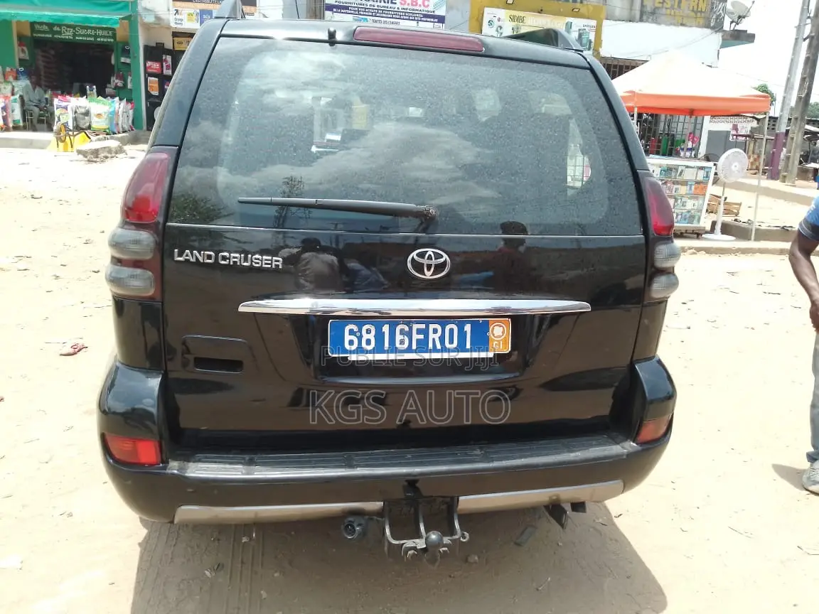 Toyota Land Cruiser Prado 2005 Noir Mat