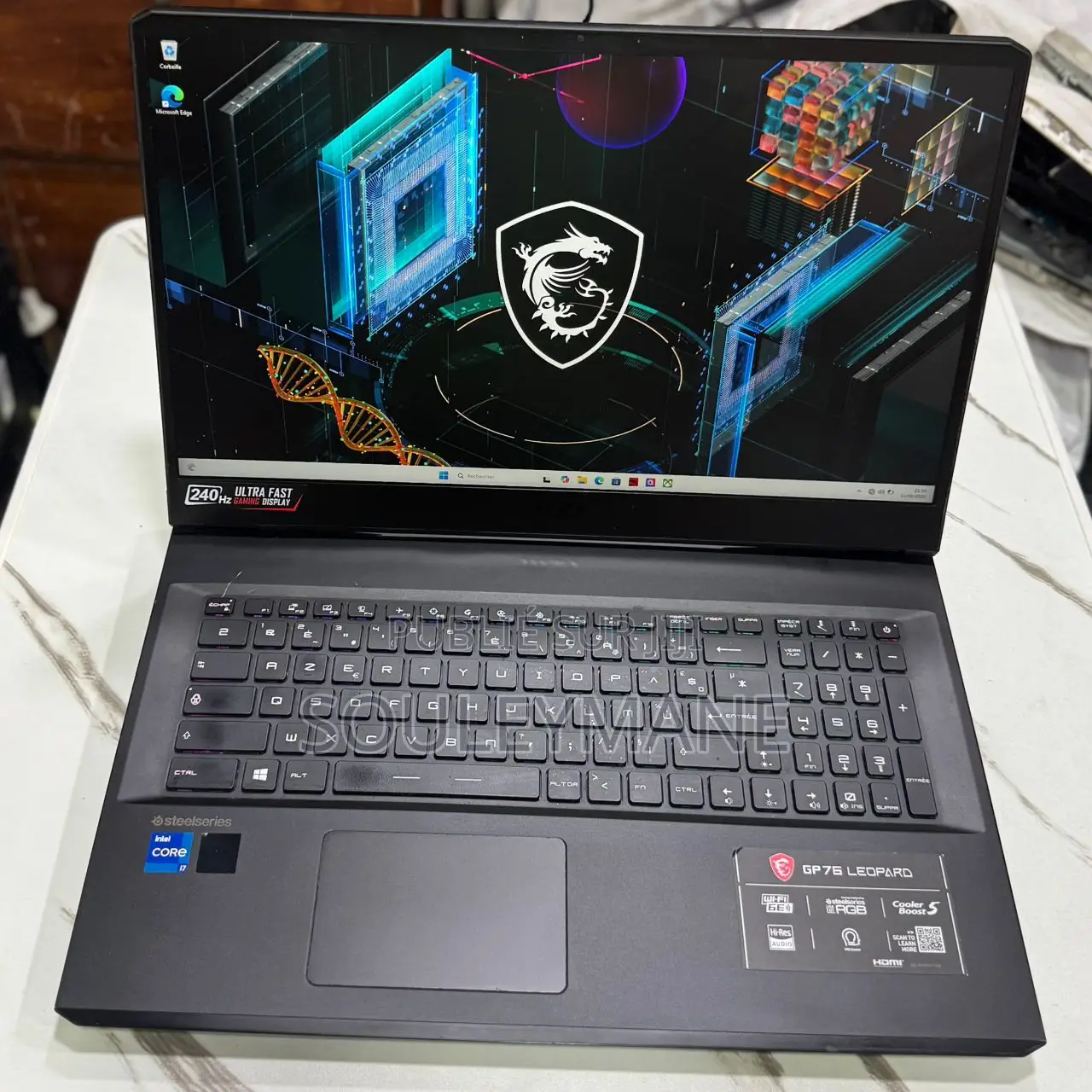 Ordinateur Portable MSI GP66 LEOPARD 10UG 16GB Intel Core I7 SSD 512GB