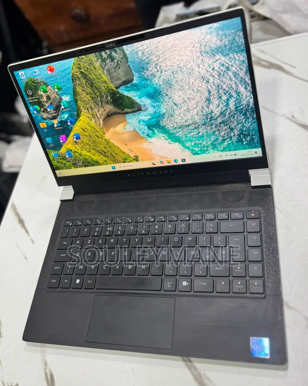 Ordinateur Portable Alienware M15 R3 16GB Intel Core I7 SSD 1T