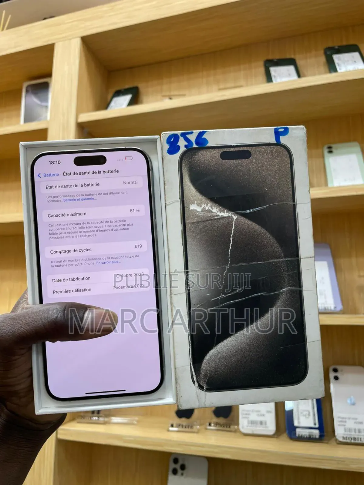 Apple iPhone 15 Pro Max 256 GB Gris