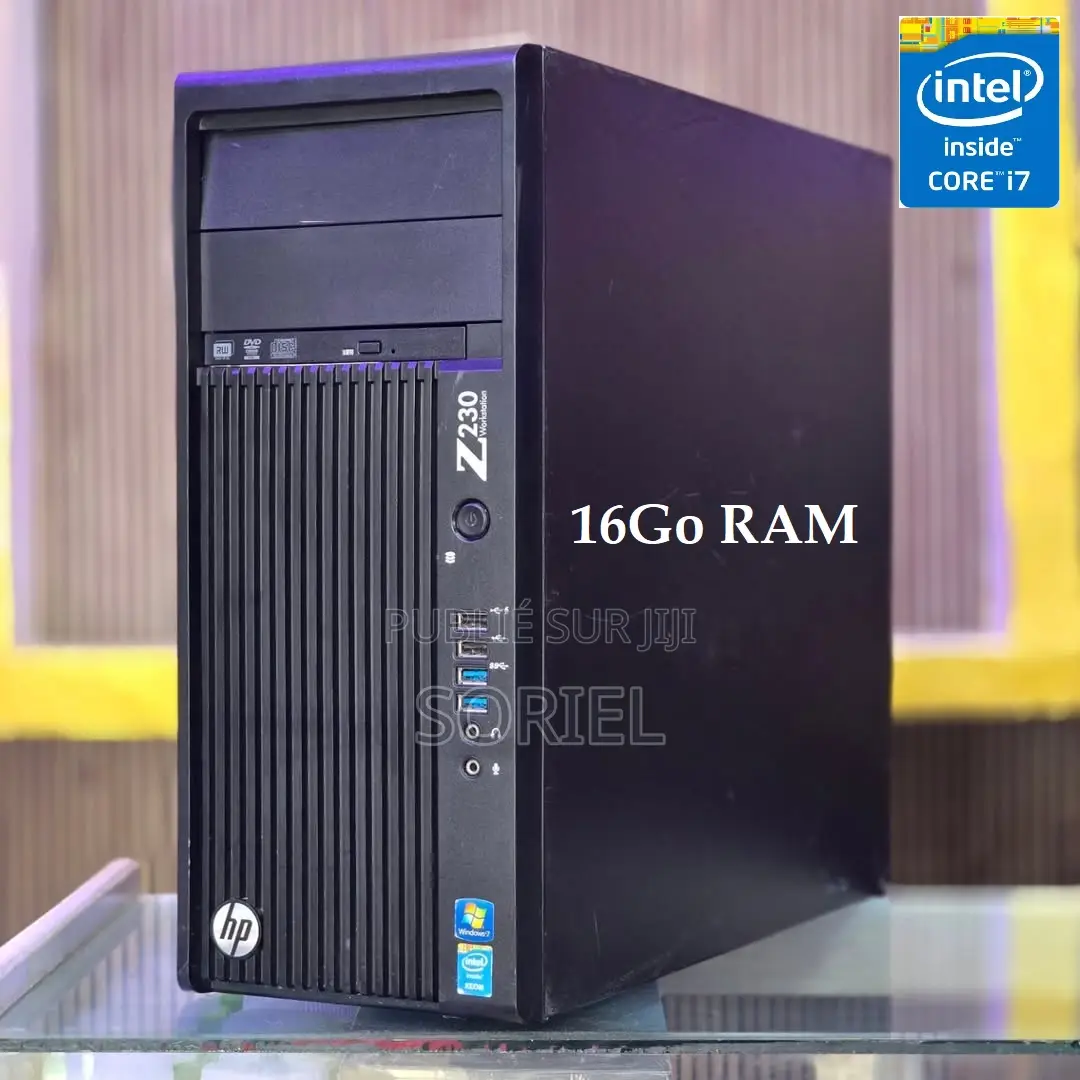 Hp Workstation Core I7 _ 16go Ram