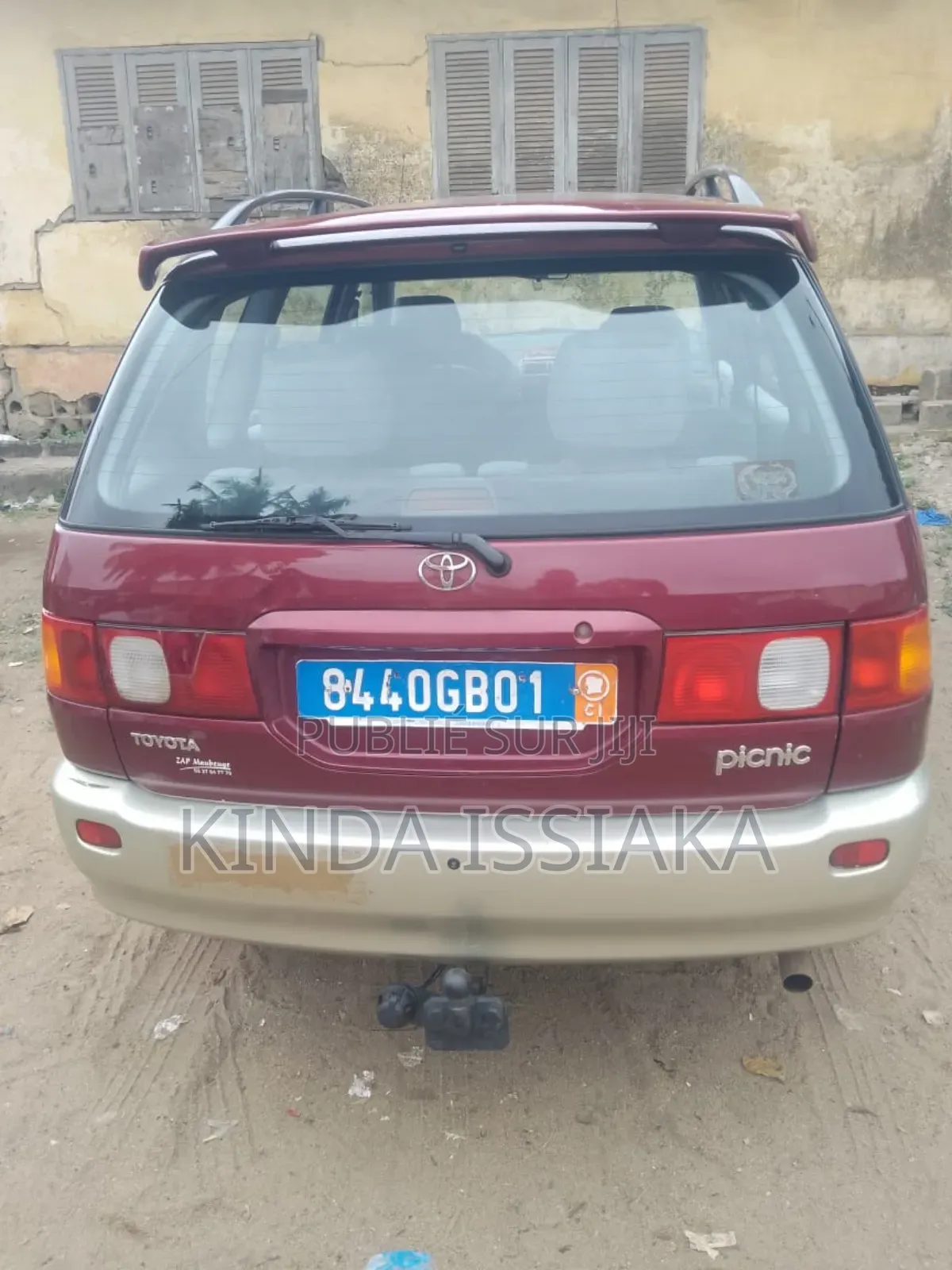 Toyota Picnic 2.2D FWD 2001 Rouge