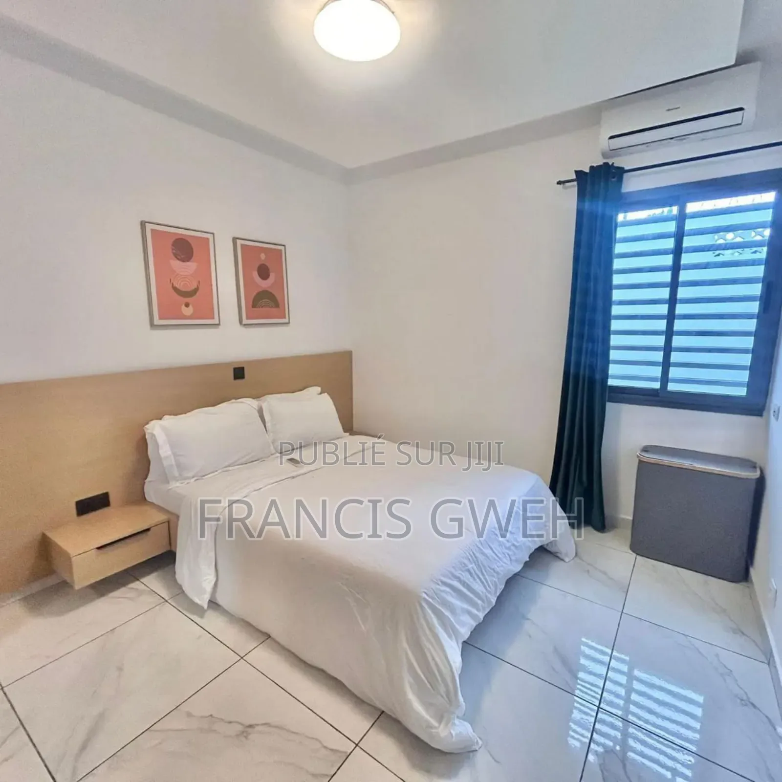 Furnished 3chbre Villa dans Francis Gweh, Cocody à Louer