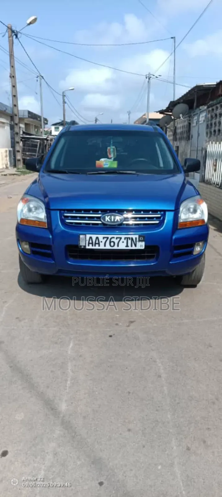 Kia Sportage 2.0 4x4 2007 Blue
