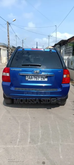 Kia Sportage 2.0 4x4 2007 Blue