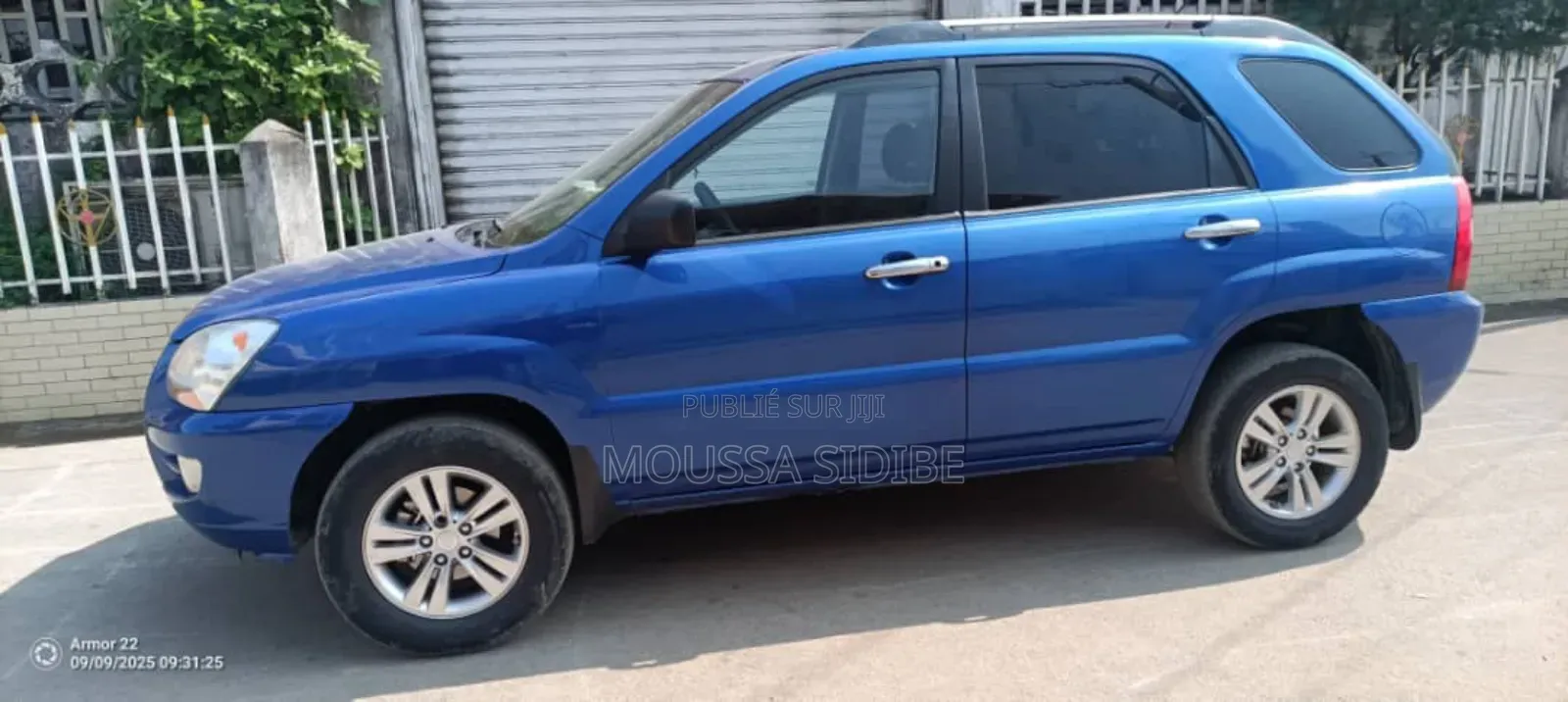 Kia Sportage 2.0 4x4 2007 Blue