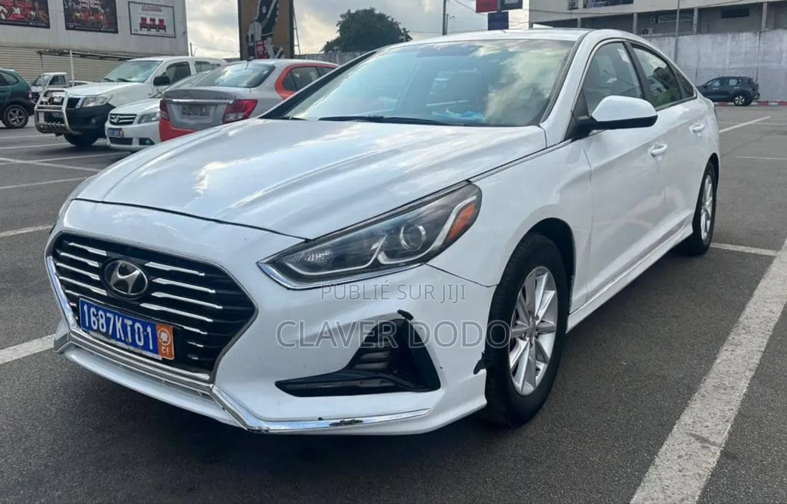 Hyundai Sonata 2018 Blanc