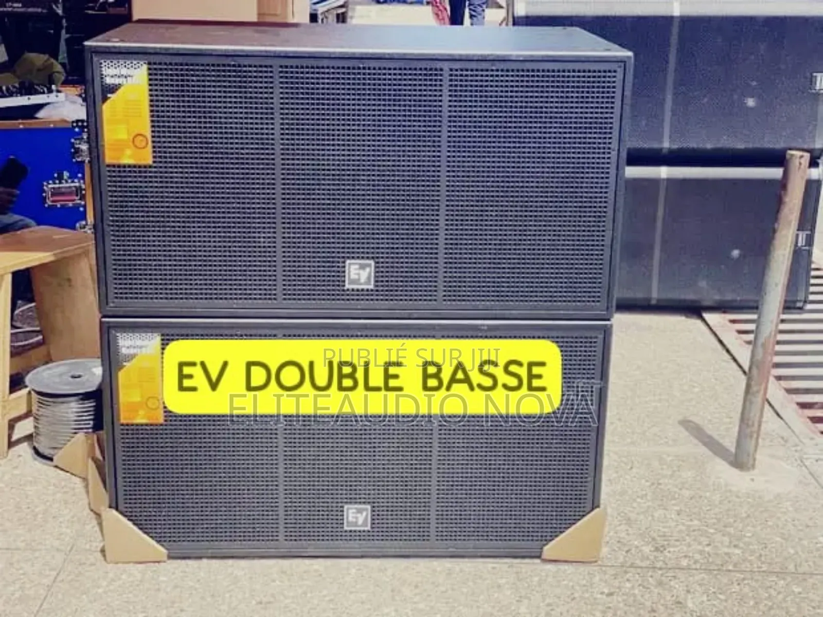 Caisson Double Basse Importé