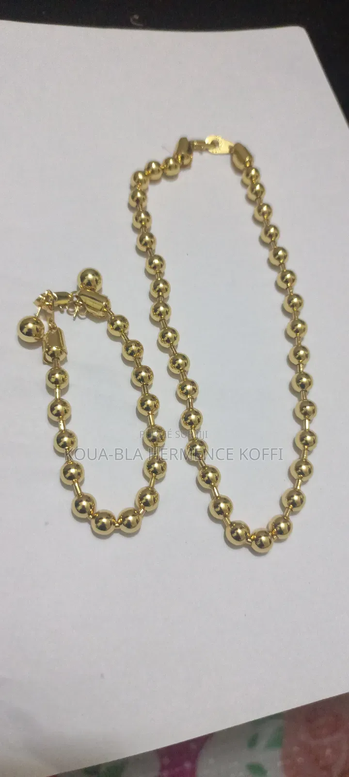 Collier Et Boucle d'Oreille