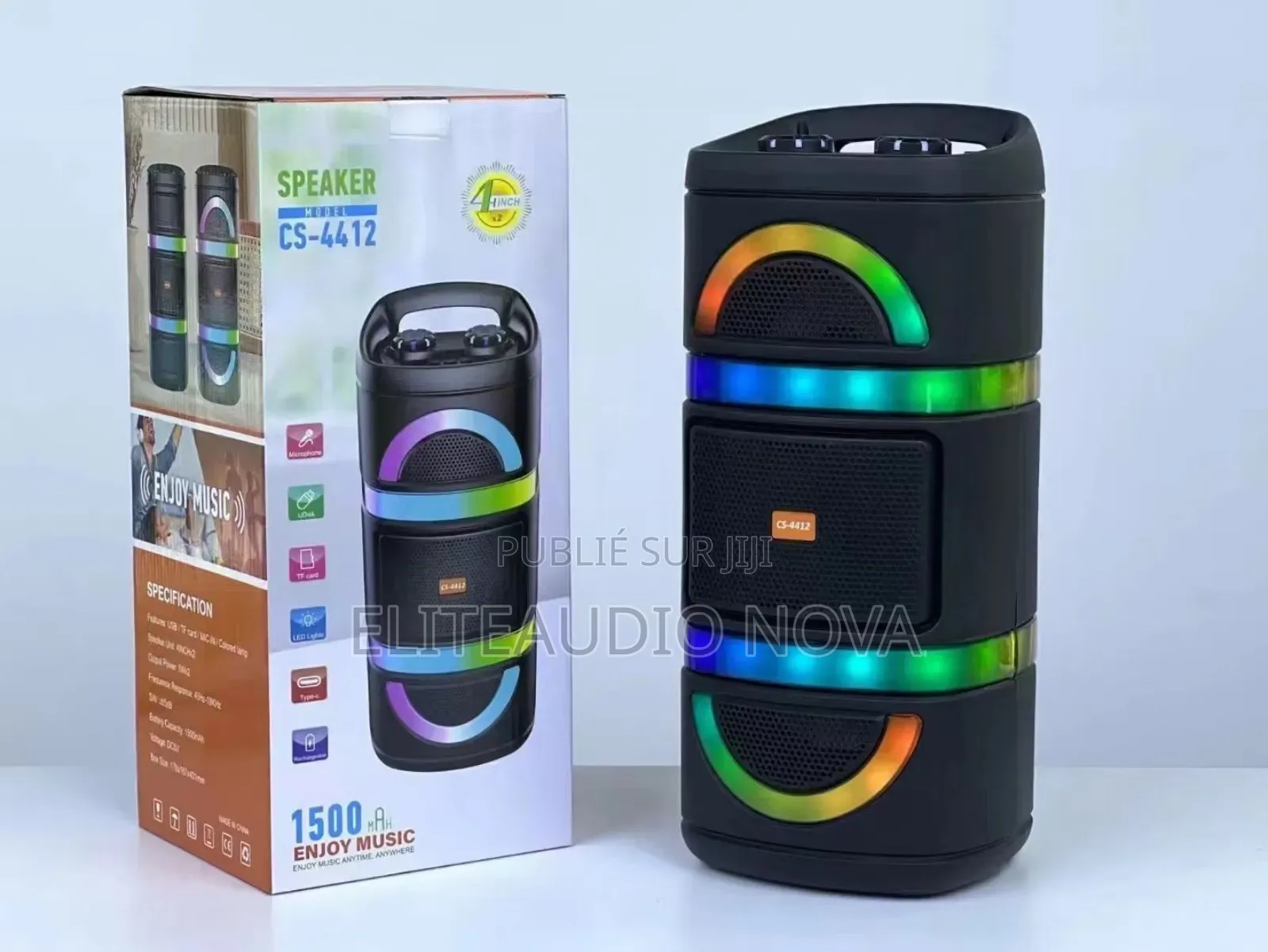 Enceinte Bluetooth Disponible