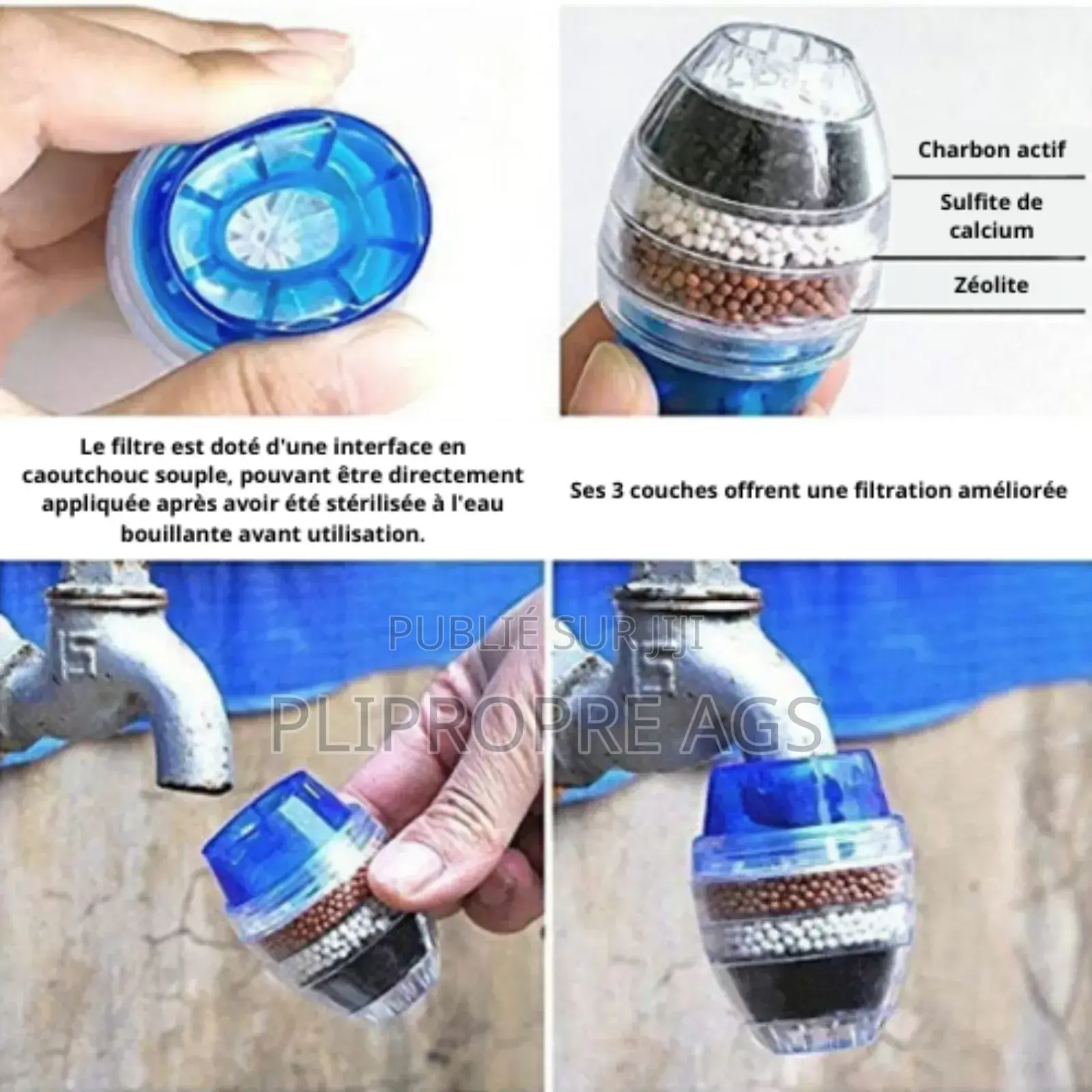 Filtre À Eau 5 Couches Pour Robinet