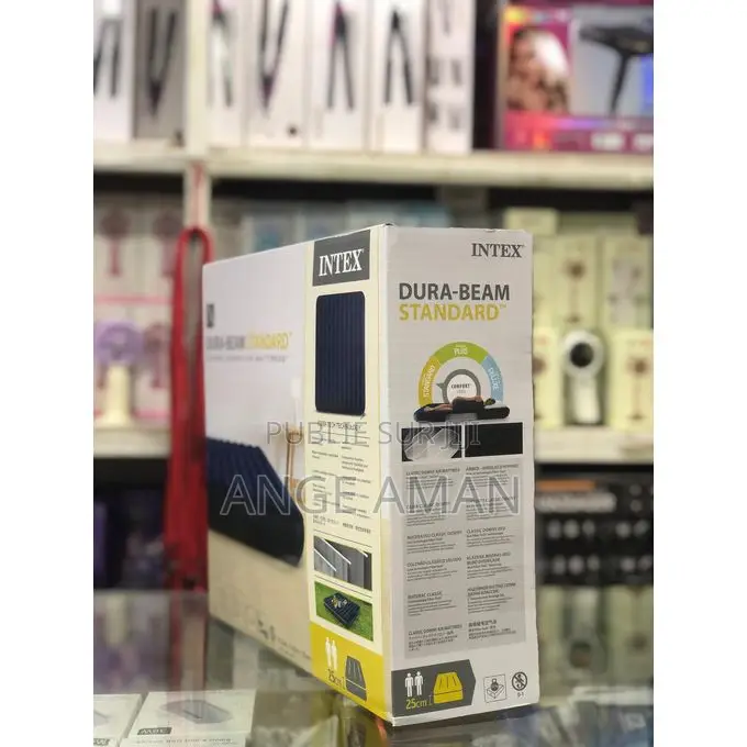 Matelas Gonflable 2 Places Intex Dura-Beam Standard Classic 25 Cm