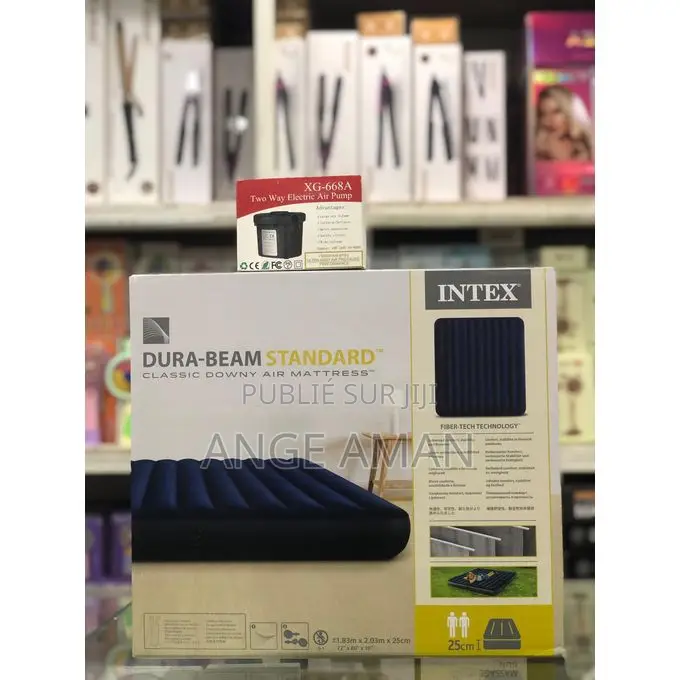 Matelas Gonflable 2 Places Intex Dura-Beam Standard Classic 25 Cm