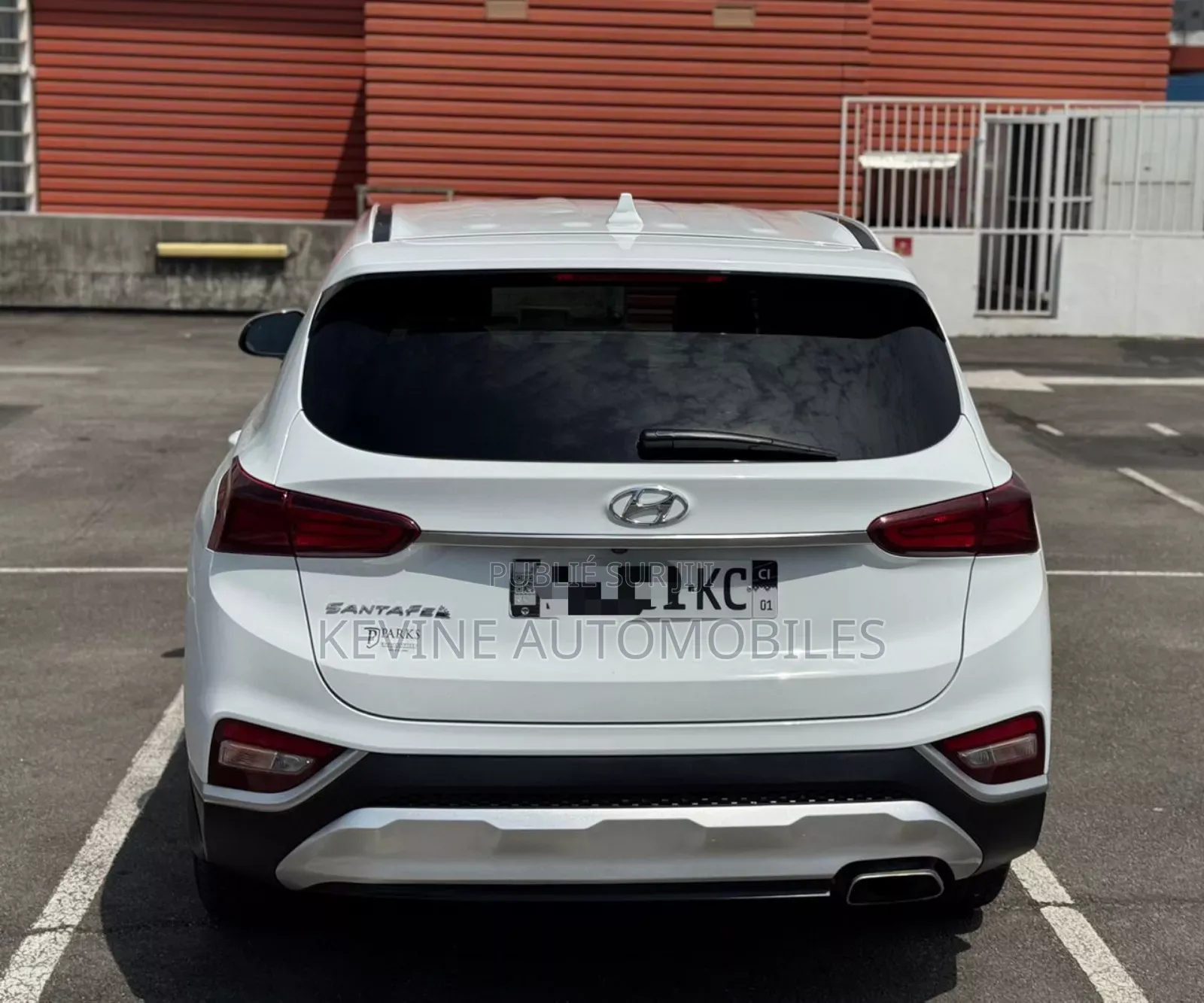 Hyundai Santa Fe 2020 Blanc