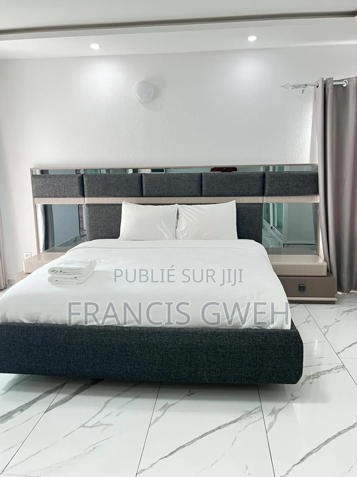 Furnished 3chbre Appartement dans Francis Gweh, Cocody à Louer