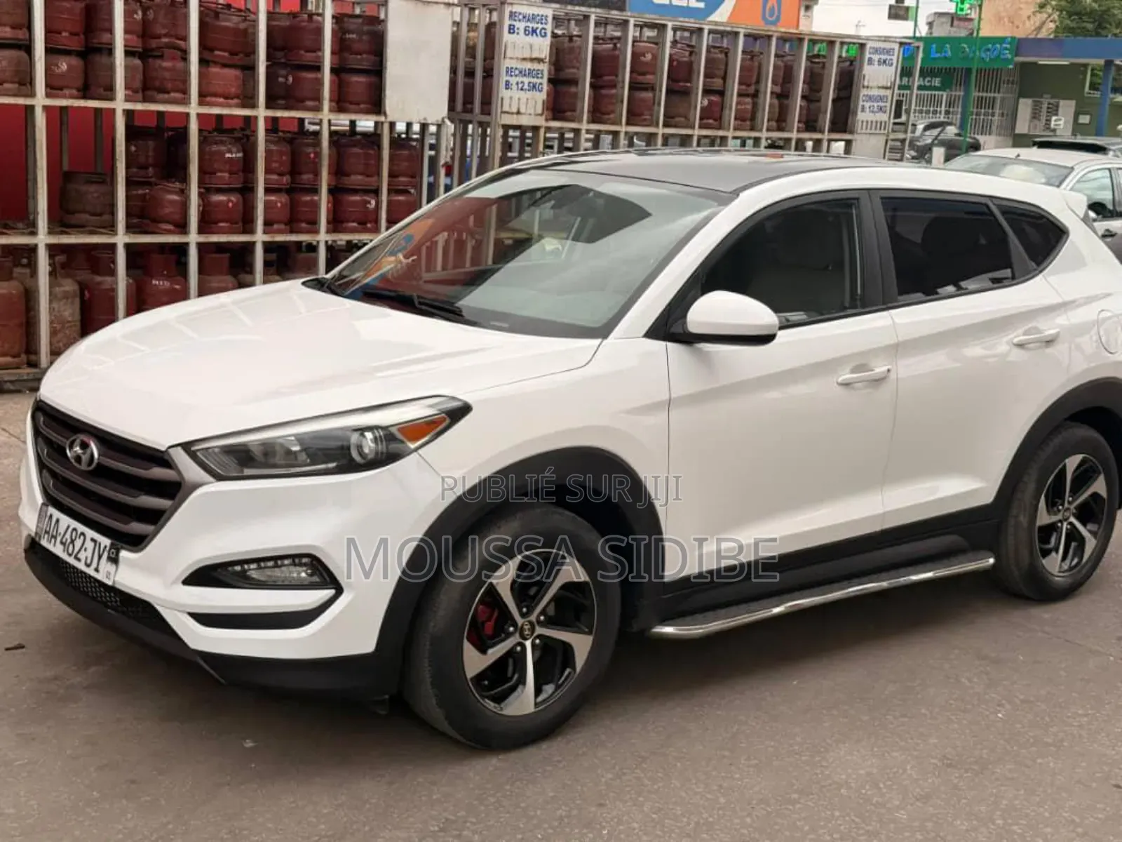 Hyundai Tucson 2007 Blanc