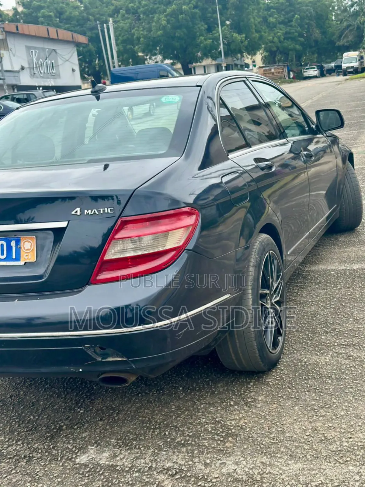 Mercedes-Benz C300 Luxury Sedan AWD (3.0L 6cyl 7A) 2009 Blue