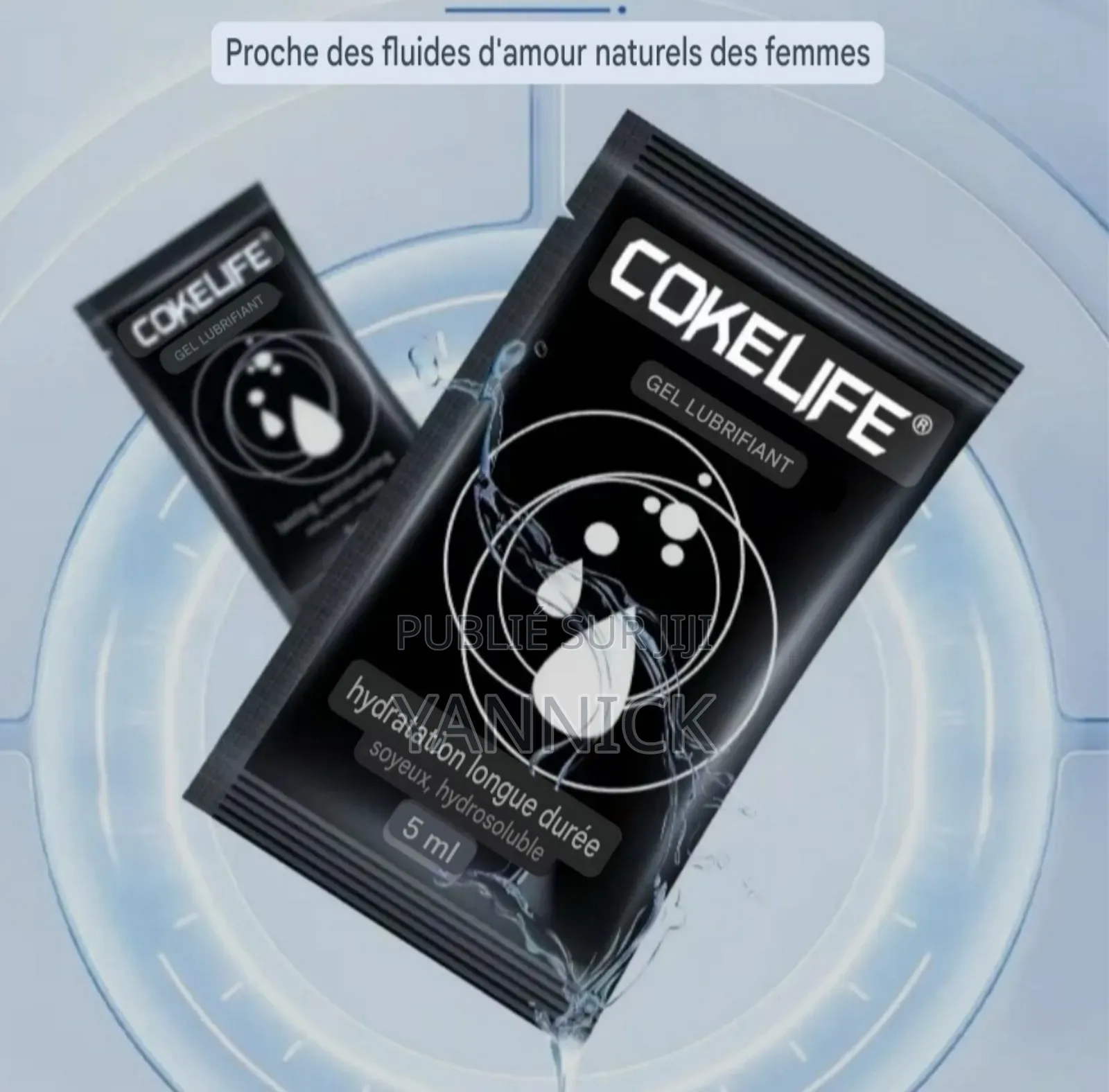 Lubrifiant Intime, 15 Sachets À 5000f