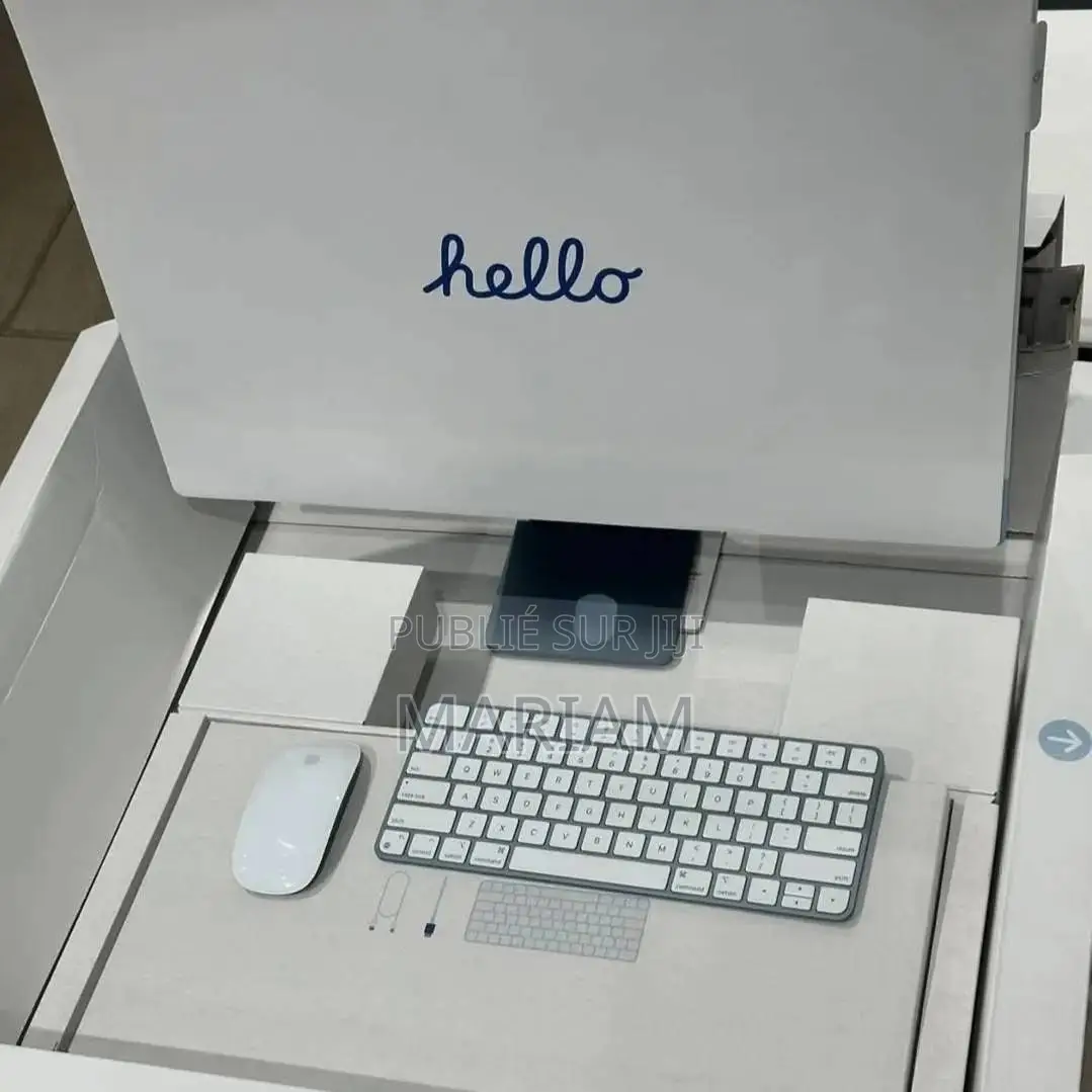 New Ordinateur De Bureau Apple iMac M4 16GB Apple M4 SSD 256GB