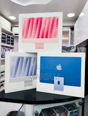 New Ordinateur De Bureau Apple iMac M4 16GB Apple M4 SSD 256GB