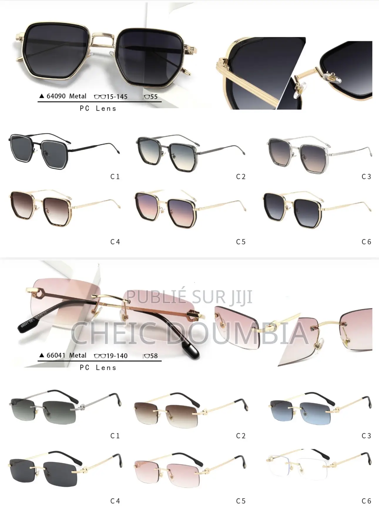 Lunette Chic Stylé Avec Coffret