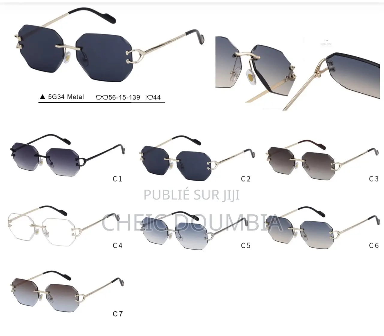 Lunette Chic Stylé Avec Coffret