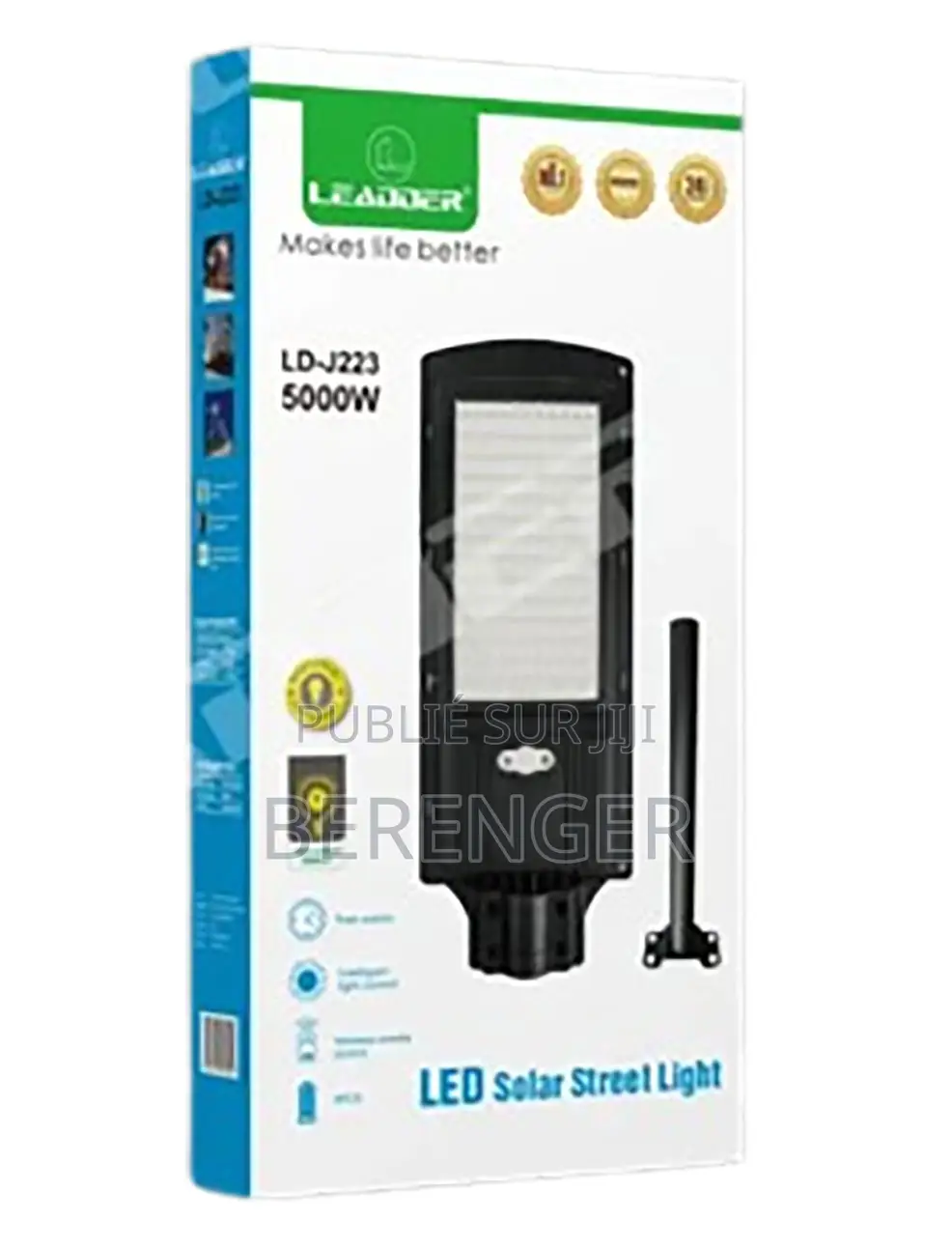 ‎Lampadaire Solaire Ld-J223 500w