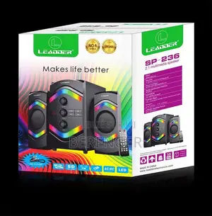 Mini Chaine Leadder Bt/Usb/Sd/Fm - 30w Sp-236