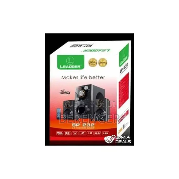 Mini Chaine Leadder Bt/Usb/Sd/Fm - 30w