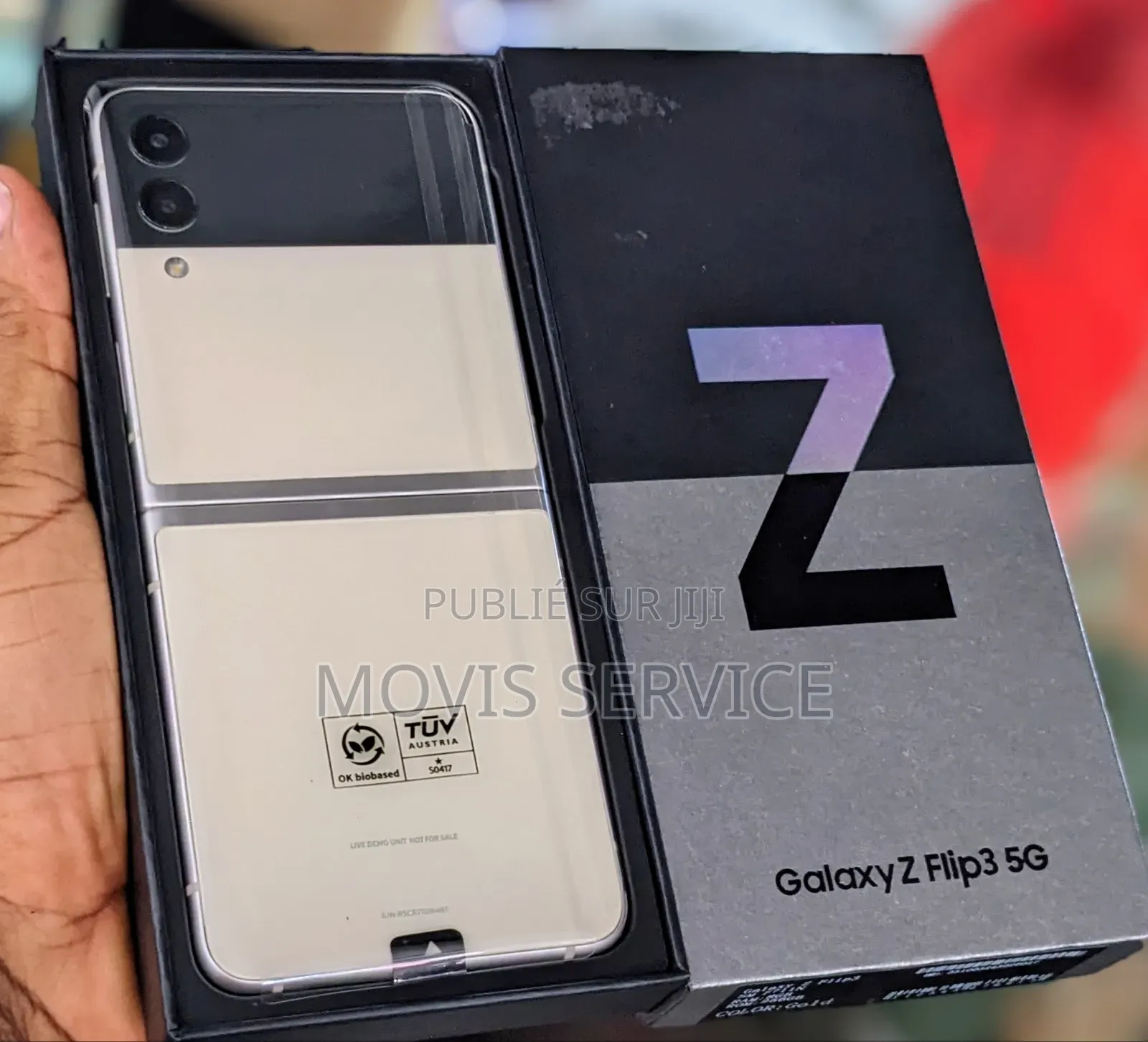 New Samsung Galaxy Z Flip3 5G 256 GB Doré