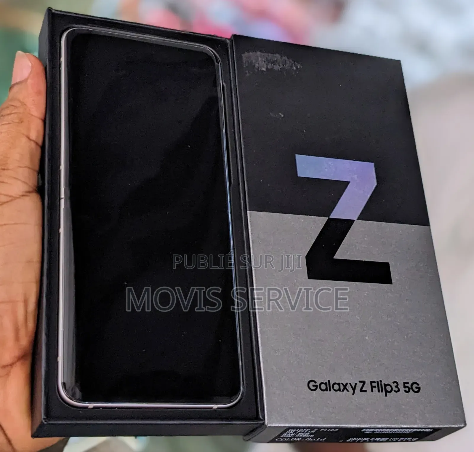 New Samsung Galaxy Z Flip3 5G 256 GB Doré