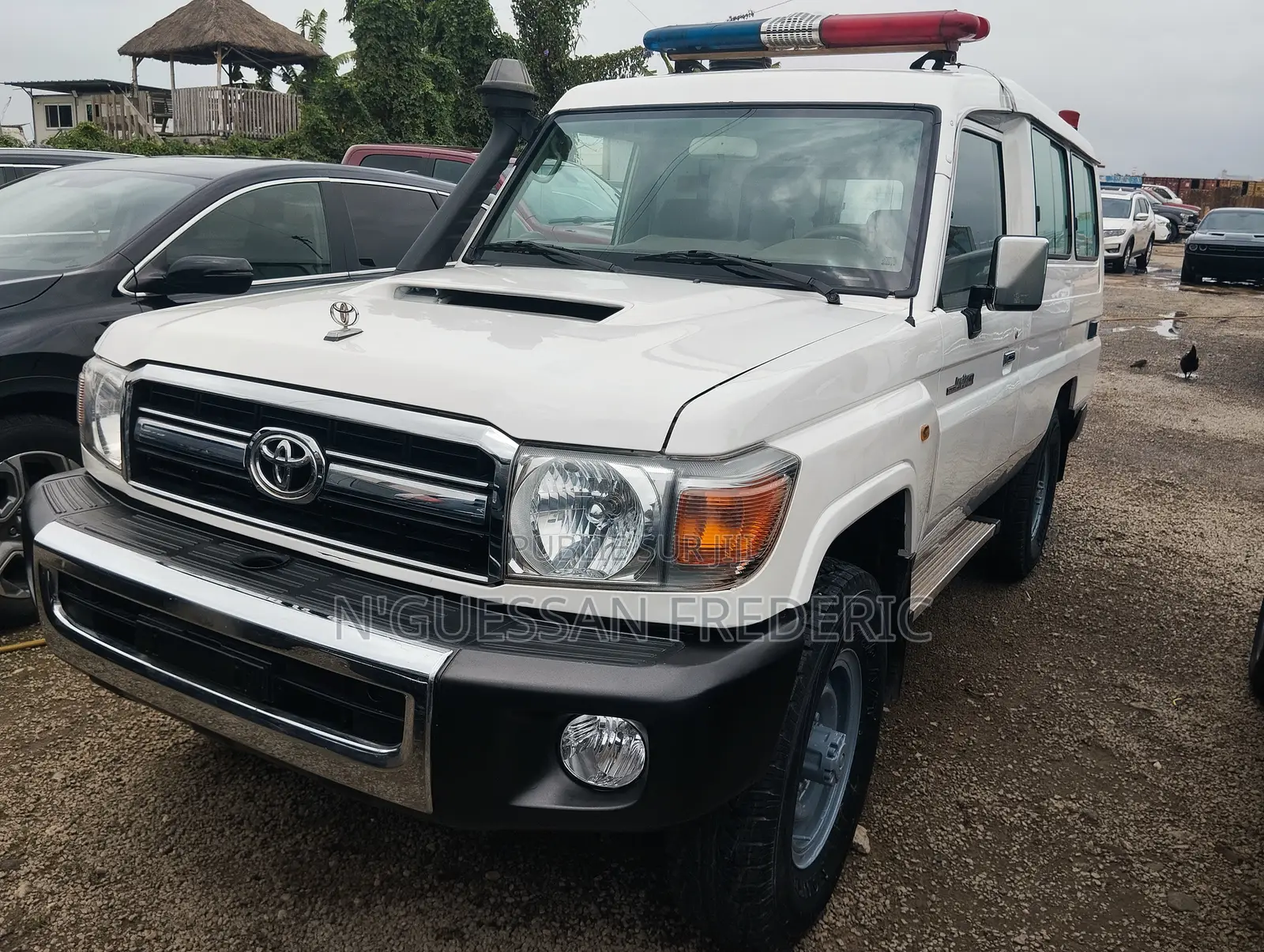 Toyota Land Cruiser 2017 Blanc