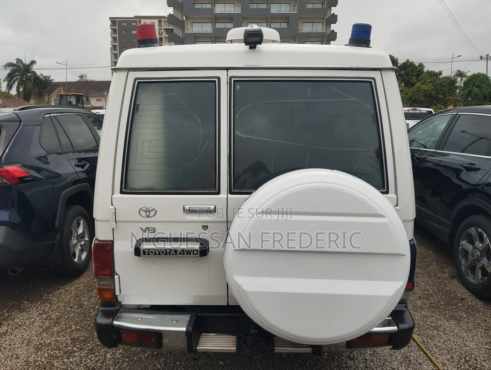 Toyota Land Cruiser 2017 Blanc