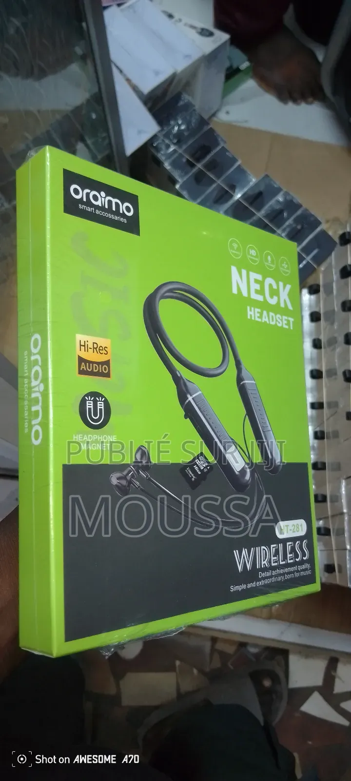 Oraimo Neck Headset Ht-281