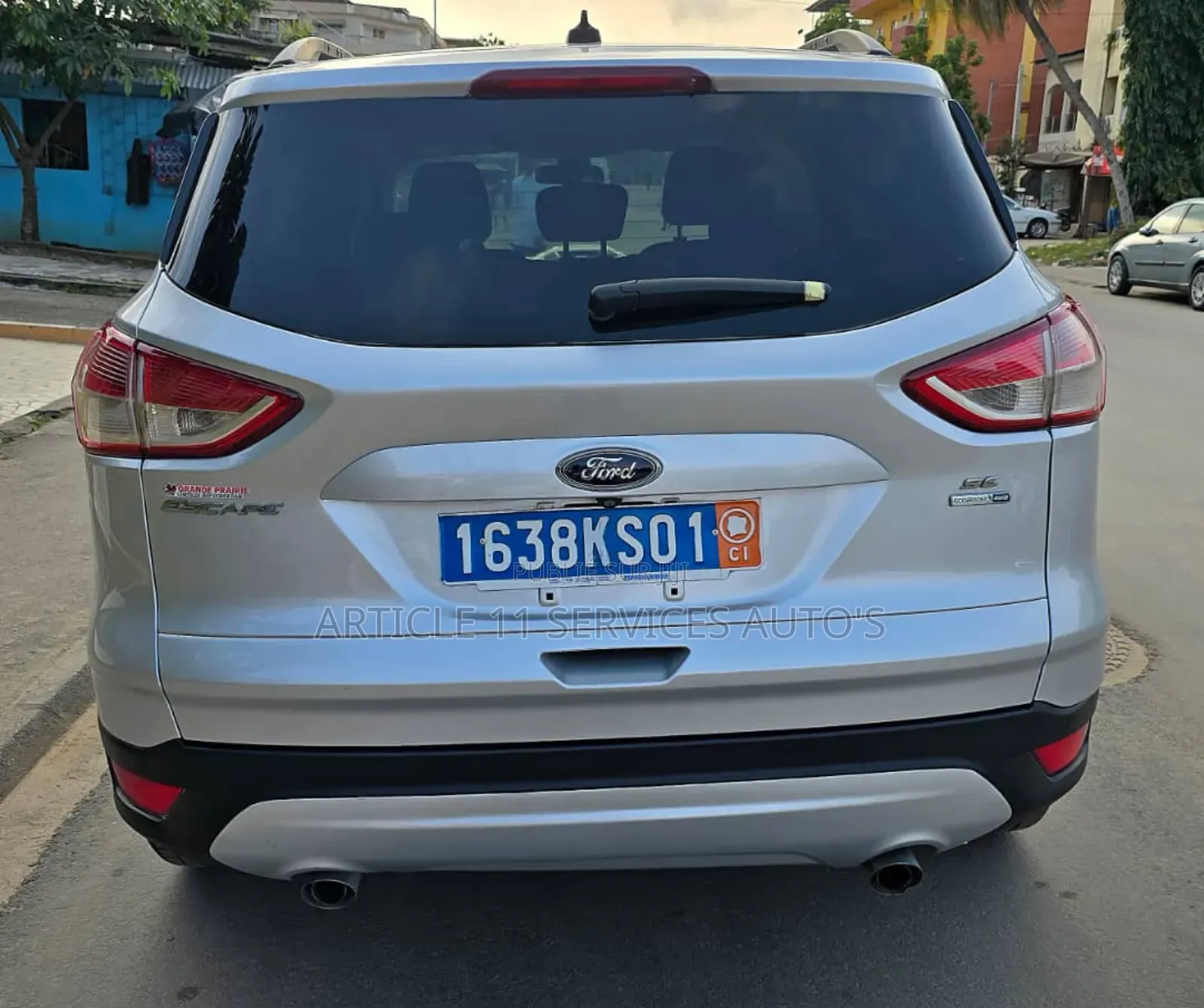 Ford Escape S FWD 2016 Gris