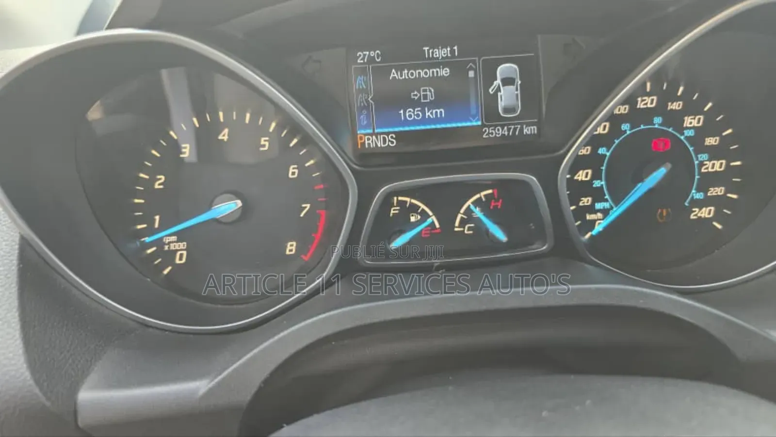 Ford Escape S FWD 2016 Gris